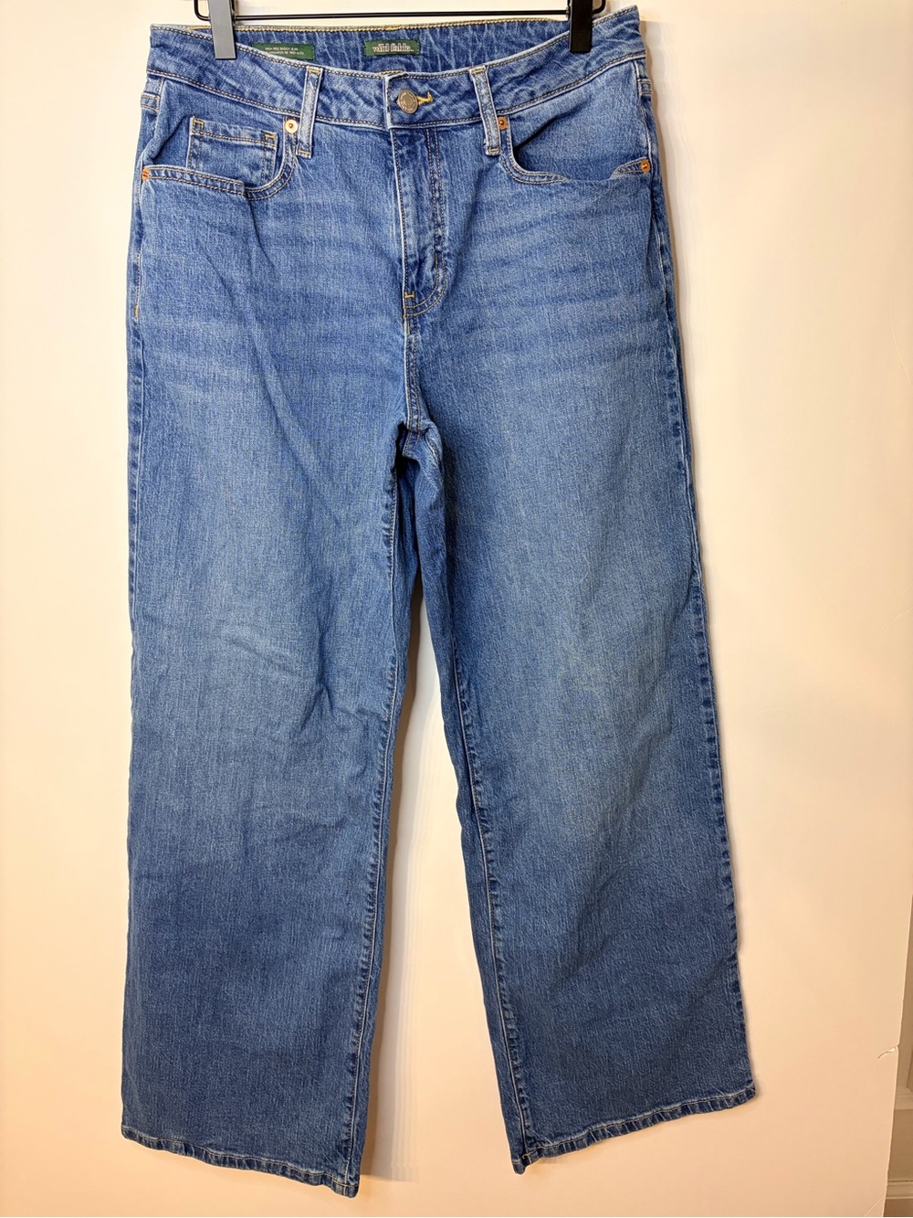 Wild Fable Women’s High Rise Baggy Jeans, Size 8 - Picture 1 of 7